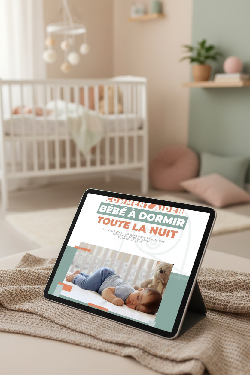 “Comment aider bébé à dormir toute la nuit