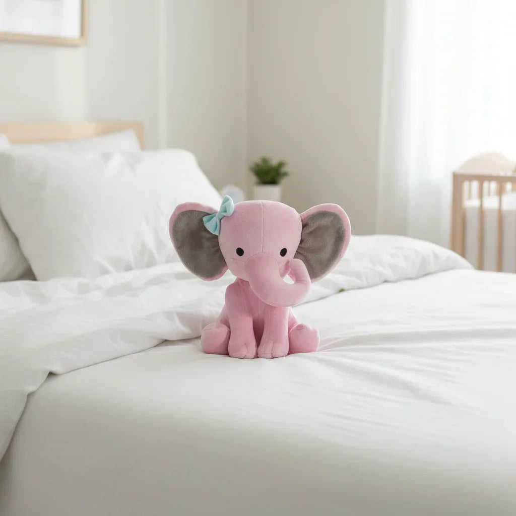 PELUCHE ELEPHANT| Doudou Réconfort