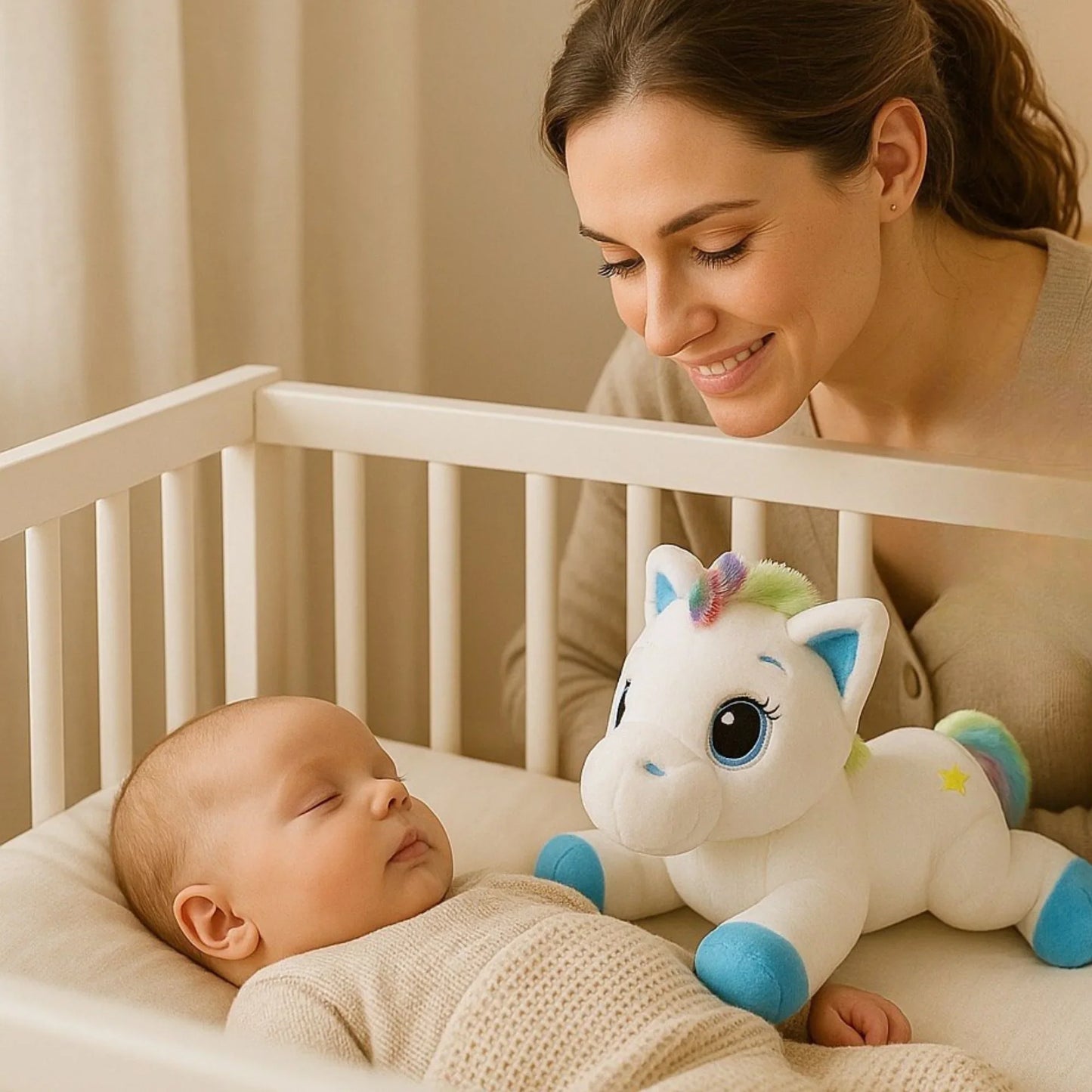 peluche-licorne-maman-sourir