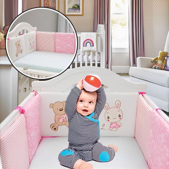 Tour de lit bébé | CozyProtect