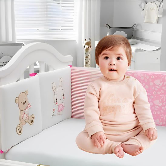 Tour de lit bébé | CozyProtect