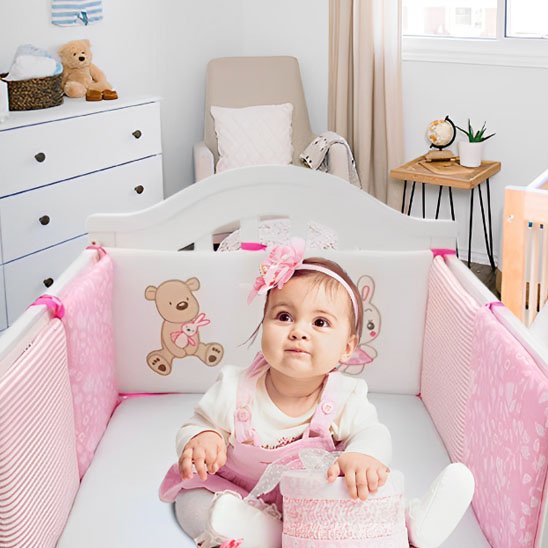 Tour de lit bébé | CozyProtect