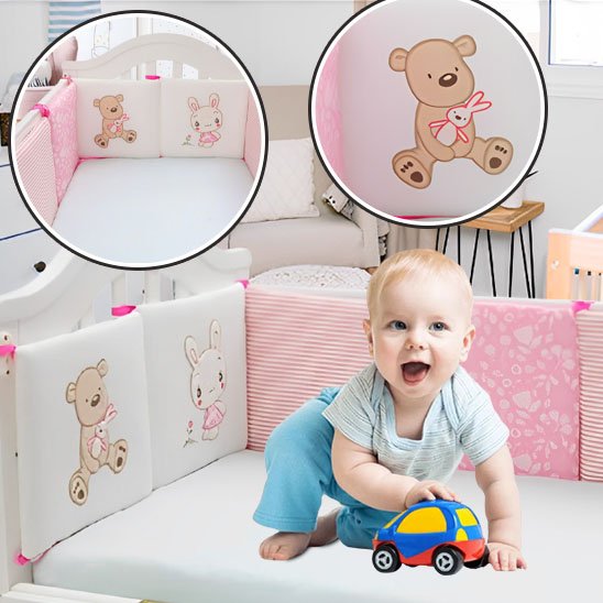 Tour de lit bébé | CozyProtect
