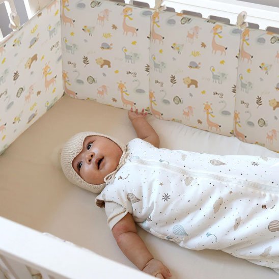 Tour de lit bébé | Cocon Protecteur Oeko-Tex