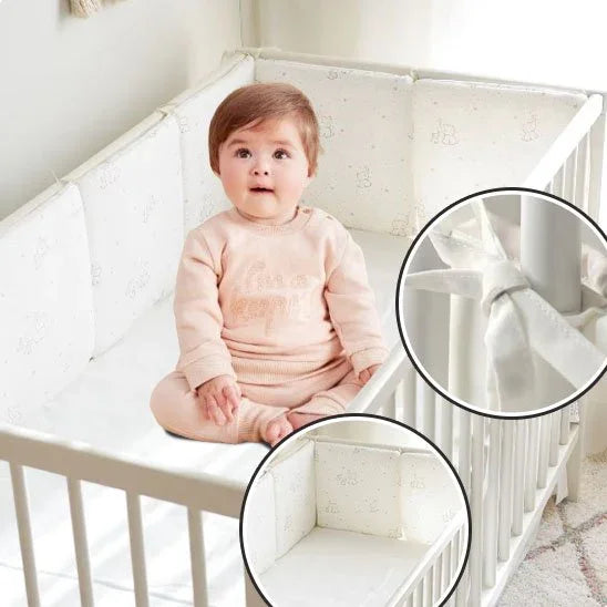 Tour de lit bébé | Cocon Protecteur Oeko-Tex