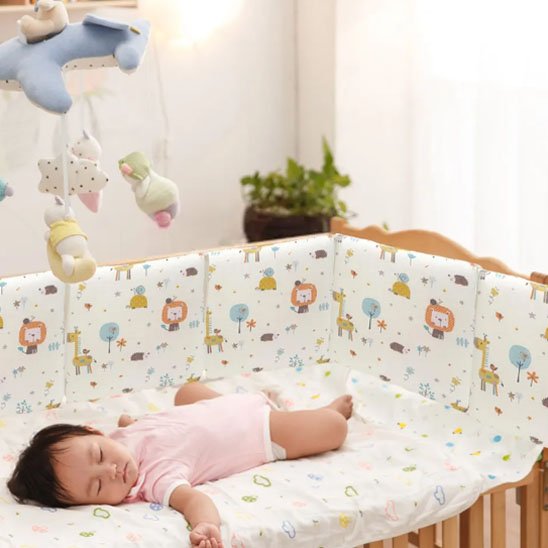 Tour de lit bébé | Cocon Protecteur Oeko-Tex
