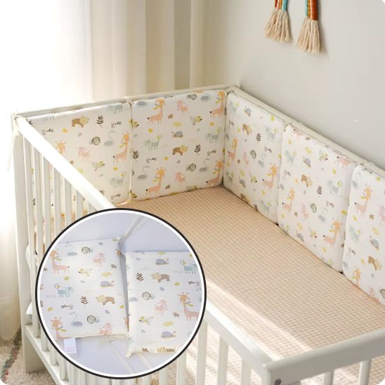 Tour de lit bébé | Cocon Protecteur Oeko-Tex