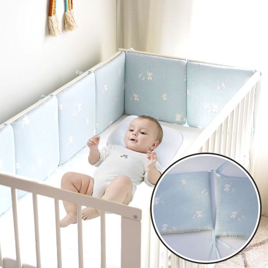 Tour de lit bébé | Cocon Protecteur Oeko-Tex