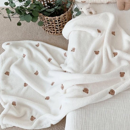 Couverture bébé douce | Coton Bio Respirant