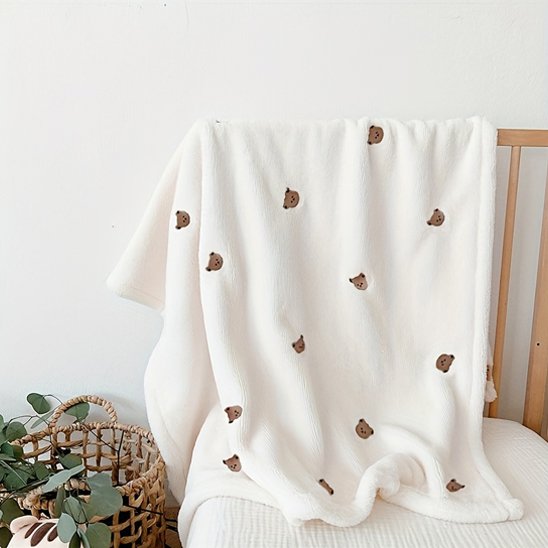 Couverture bébé douce | Coton Bio Respirant