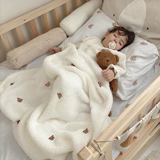 Couverture bébé douce | Coton Bio Respirant