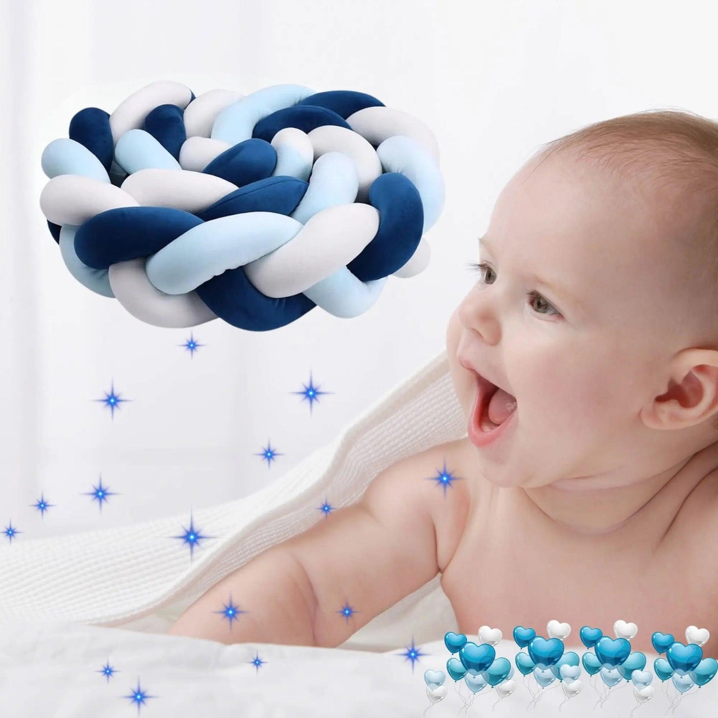 TRESSE DE LIT BEBE | COCON ÉTOILÉ - Familyfirstbaby