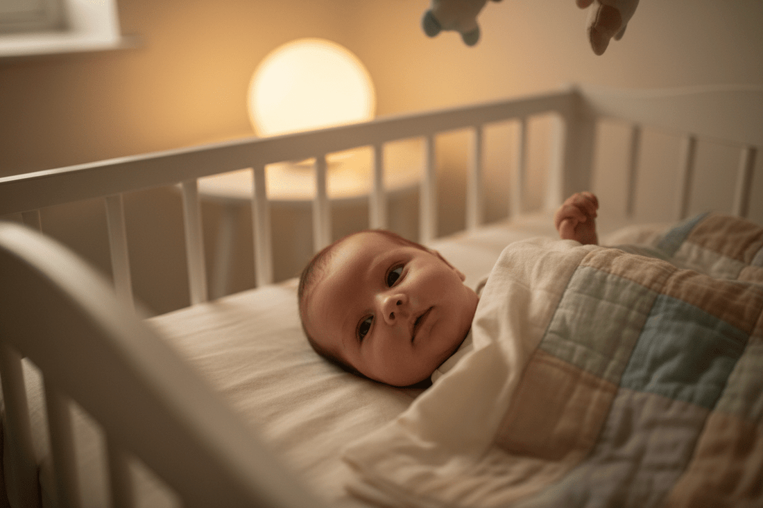 🧠💛 Comment apaiser un bébé hyper‑sensible au moment du coucher ?