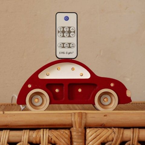 Veilleuse bébé Voiture avec éclairage LED blanc chaud
