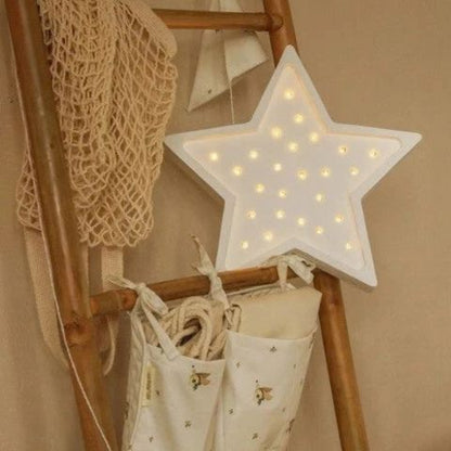 Veilleuse bébé Étoile en bois massif, vue produit