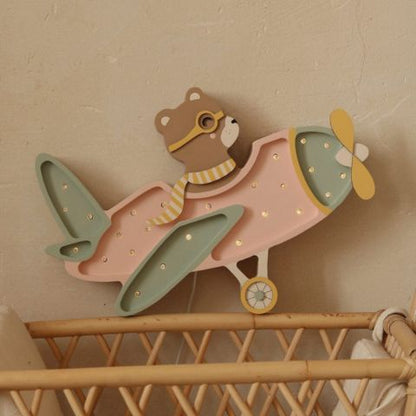 Veilleuse bébé Avion, vue produit de face