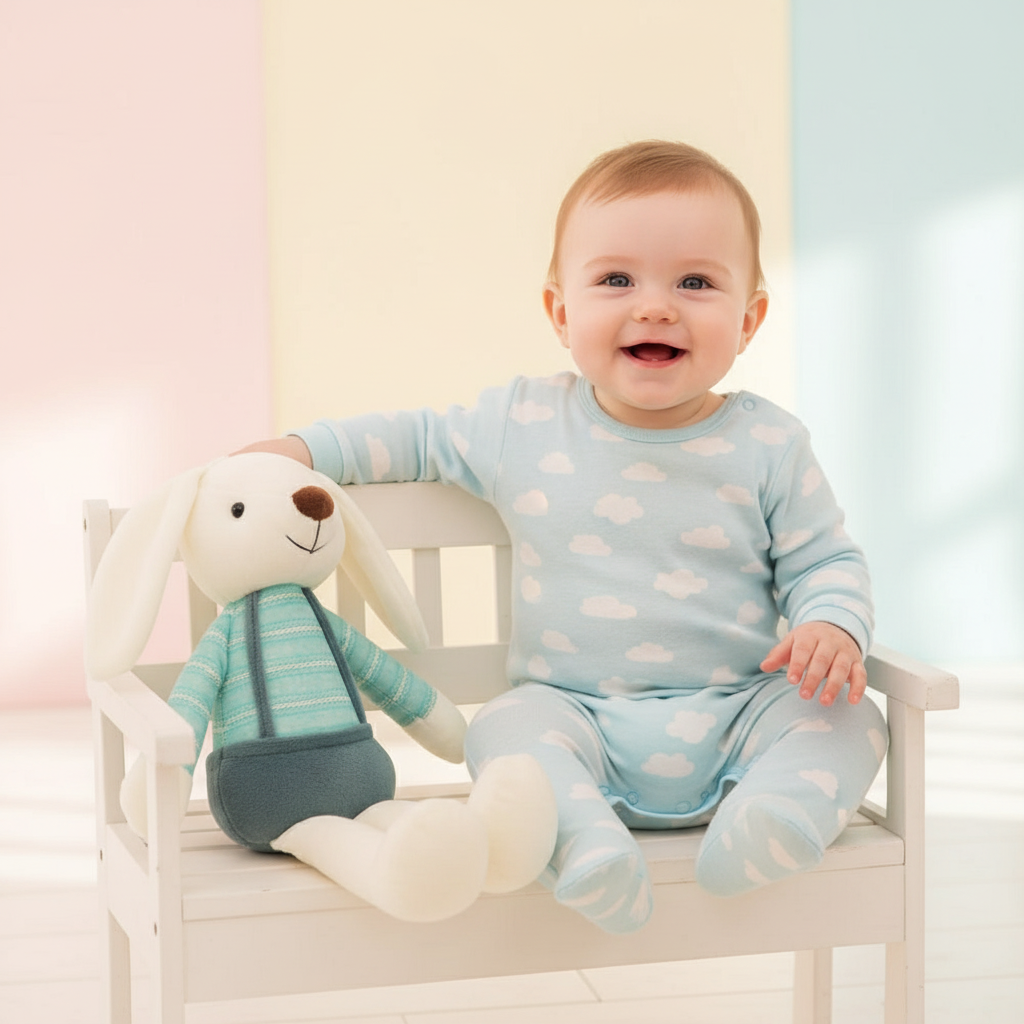 Peluche lapin | Ultra-Douce Éthique