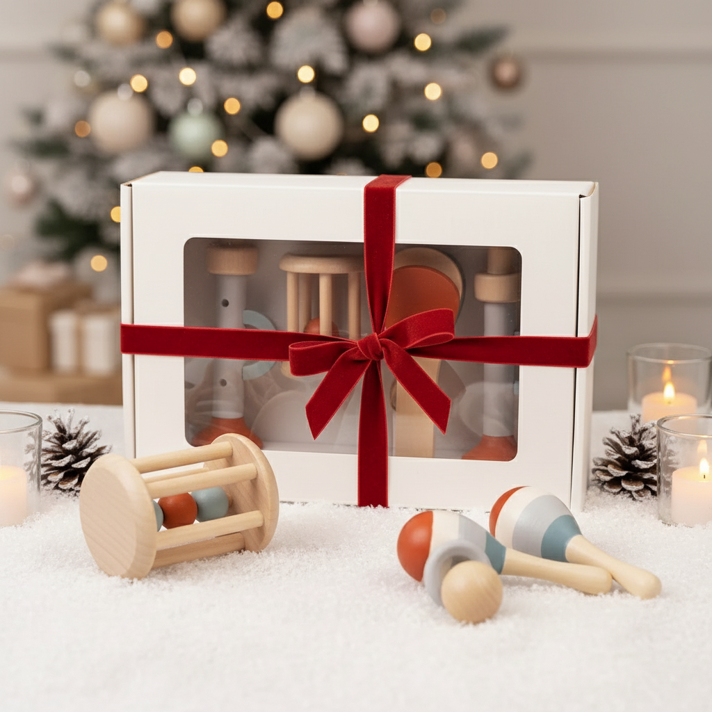 Coffret Musical Bébé - Cadeau de Noël Éveil Musical