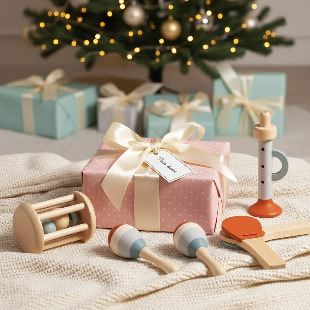 Coffret Musical Bébé - Cadeau de Noël Éveil Musical