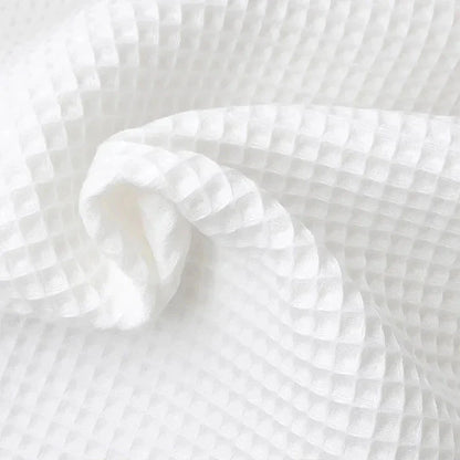 ⭐ Couverture Bébé Nid d’Abeille Blanche – 100% Coton Bio | Fabrication Française BÉBÉ Familyfirstbaby