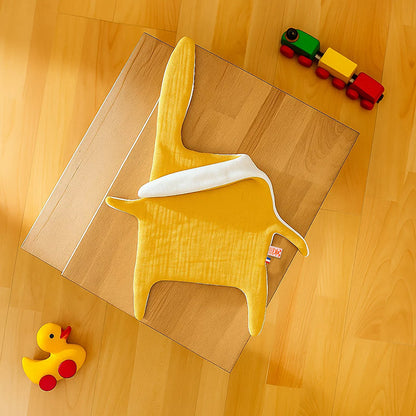 doudou plat en coton bio honey doux gots