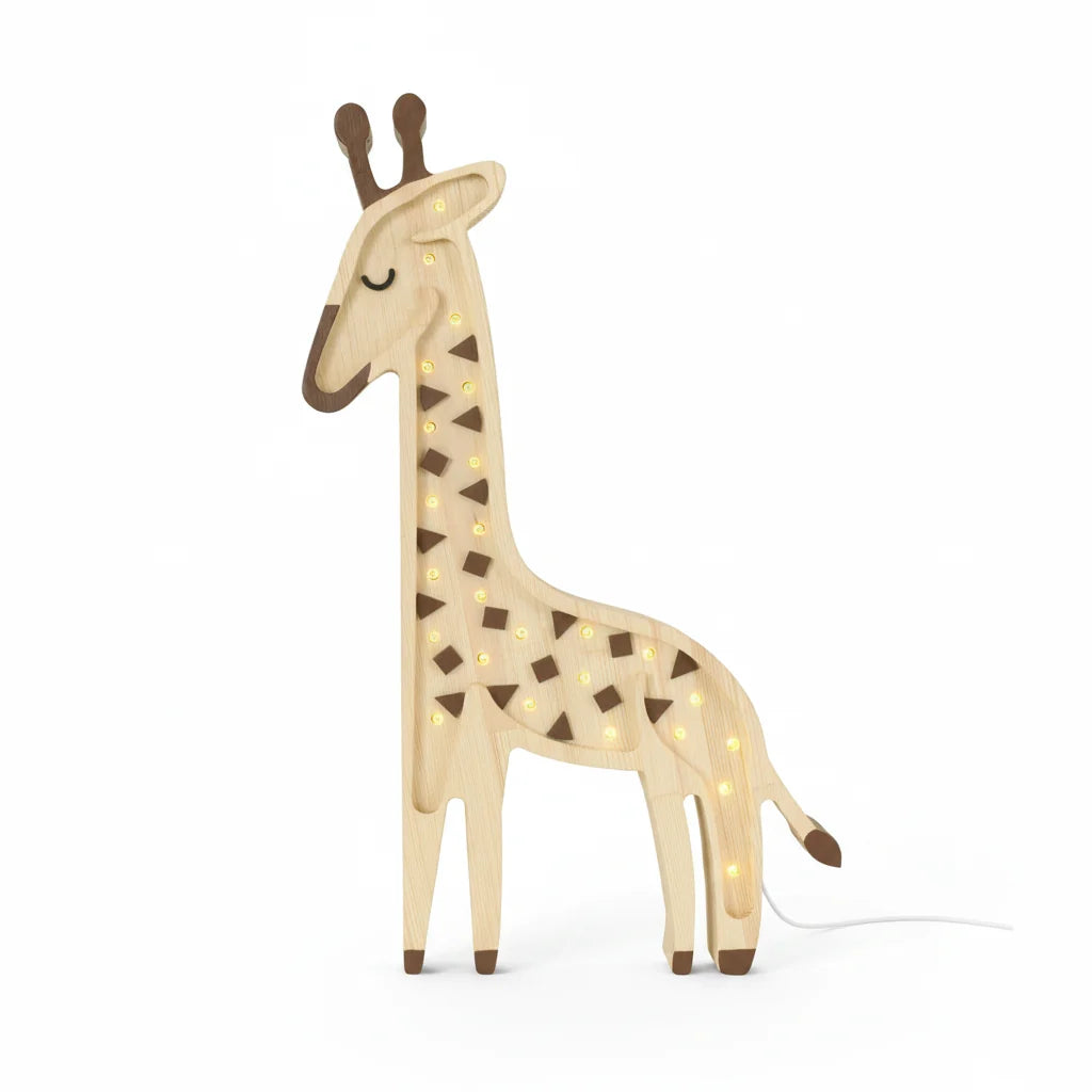 Veilleuse girafe beige