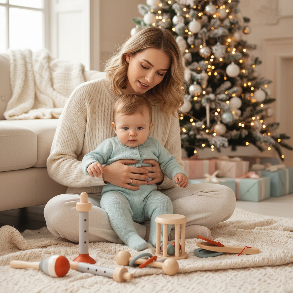 Coffret Musical Bébé - Cadeau de Noël Éveil Musical
