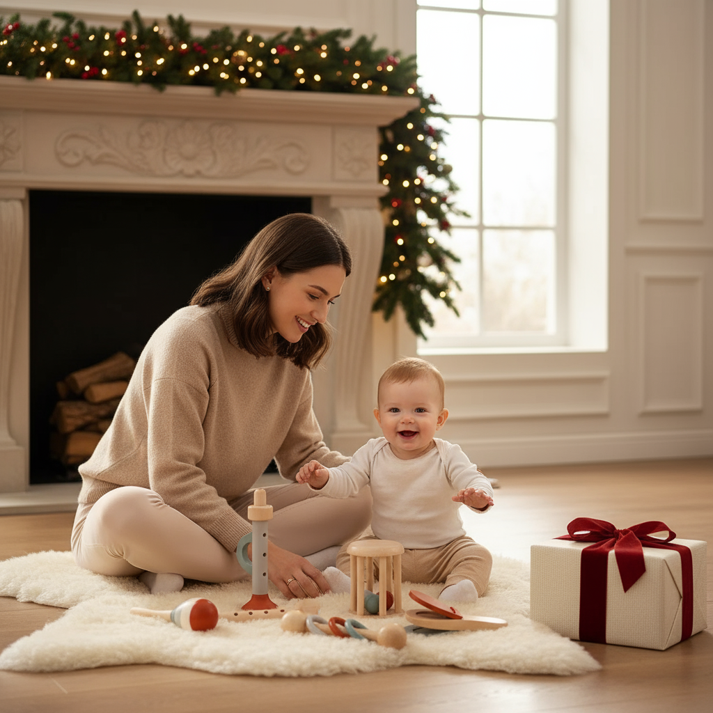 Coffret Musical Bébé - Cadeau de Noël Éveil Musical