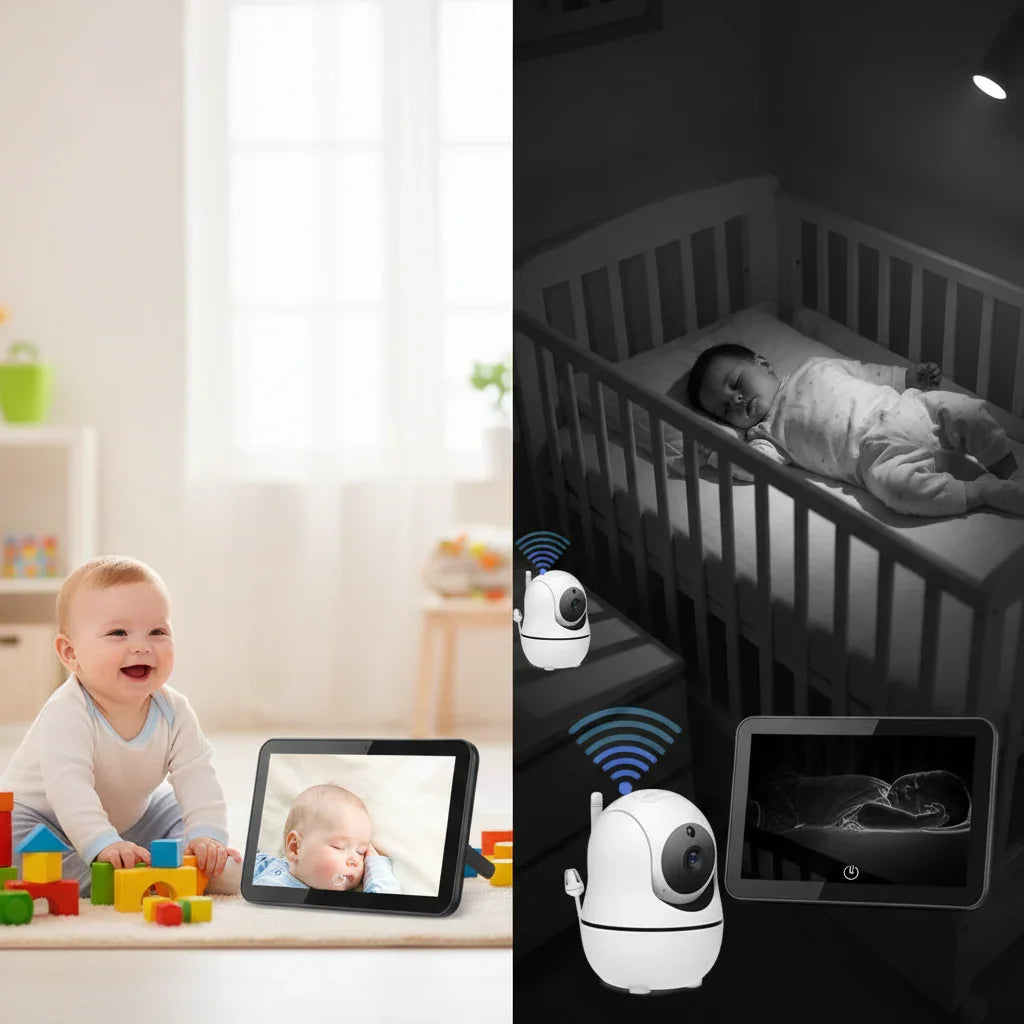 CAMERA BEBE | Vision nocturne HD