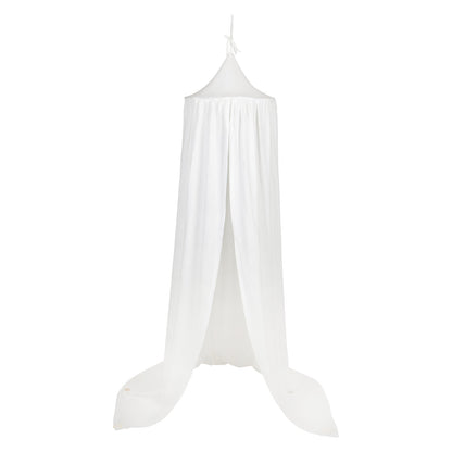Ciel de lit bébé crème en coton OEKO-TEX®, vue produit
