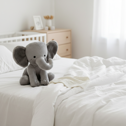 PELUCHE ELEPHANT| Doudou Réconfort