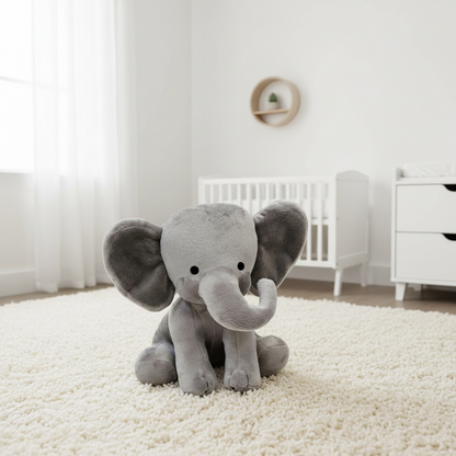 PELUCHE ELEPHANT| Doudou Réconfort