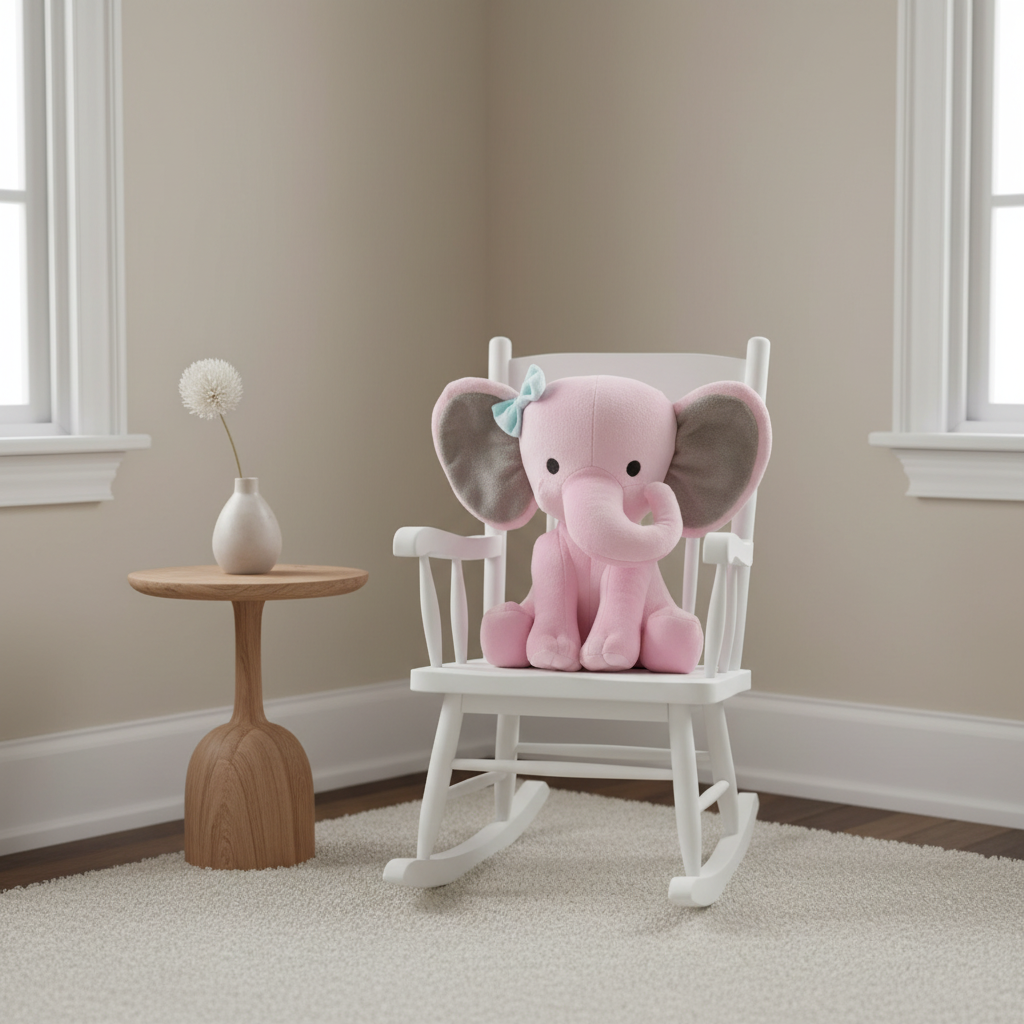 PELUCHE ELEPHANT| Doudou Réconfort