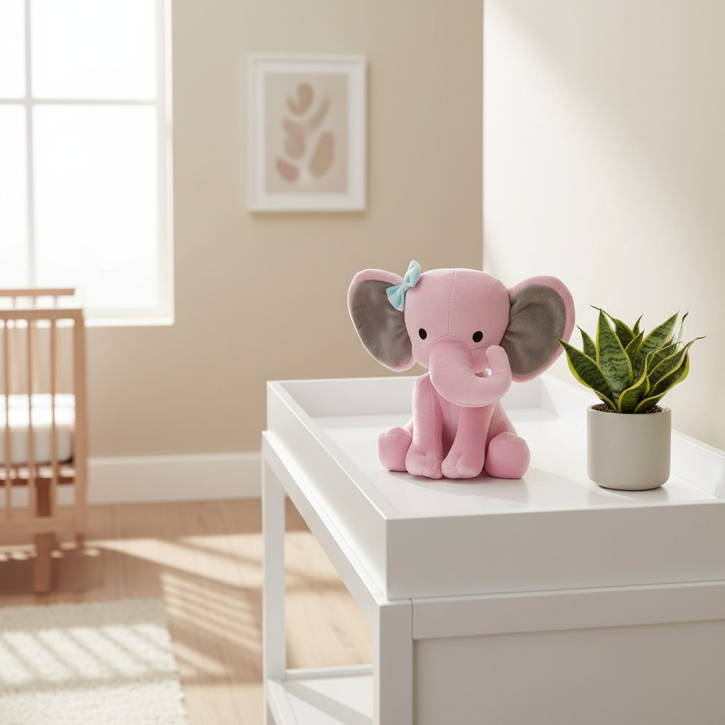PELUCHE ELEPHANT| Doudou Réconfort