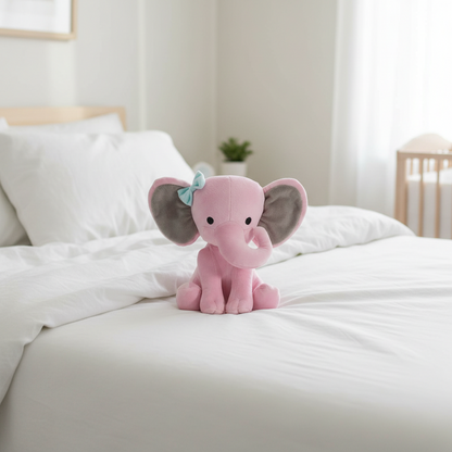 PELUCHE ELEPHANT| Doudou Réconfort