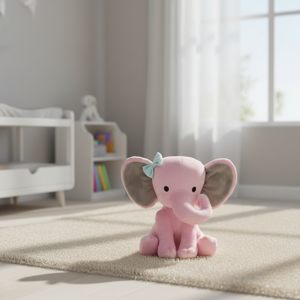 PELUCHE ELEPHANT| Doudou Réconfort