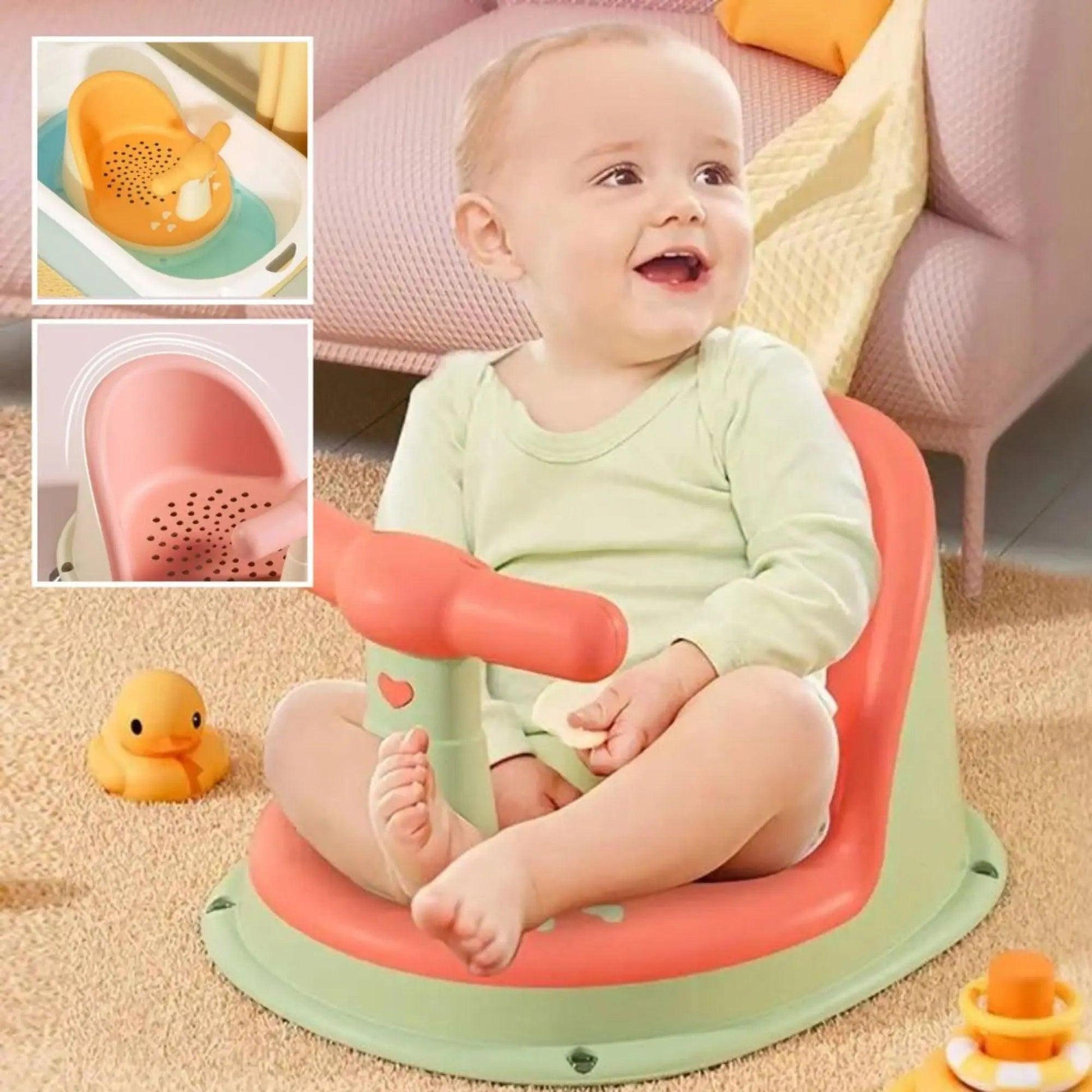 SIÈGE DE BAIN BEBE | CALOU BABY - Familyfirstbaby