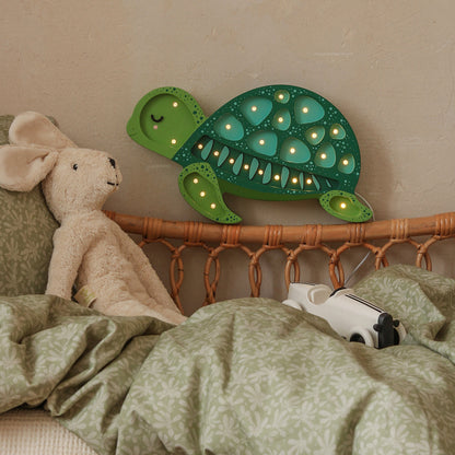 Veilleuse bébé Tortue coloris vert