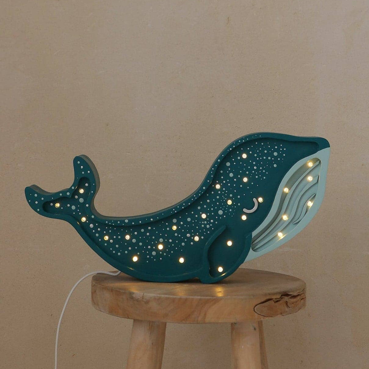 Veilleuse bébé Baleine Little Lights, image carrée