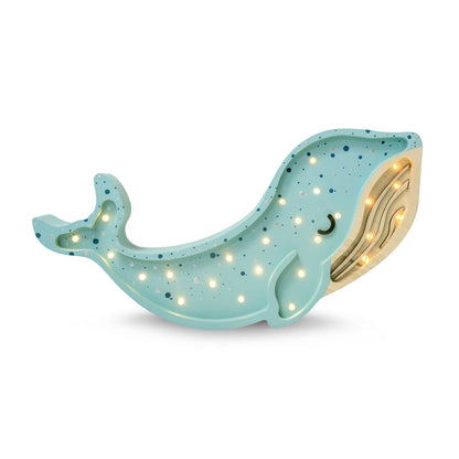 Veilleuse bébé Baleine en bois, photo fournisseur carrée