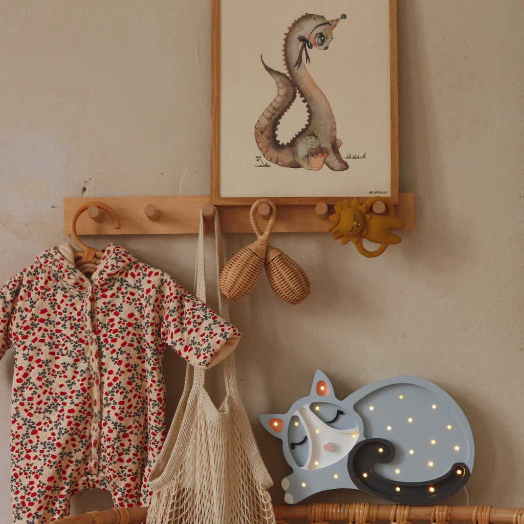 Veilleuse bébé Chat dans une chambre de bébé