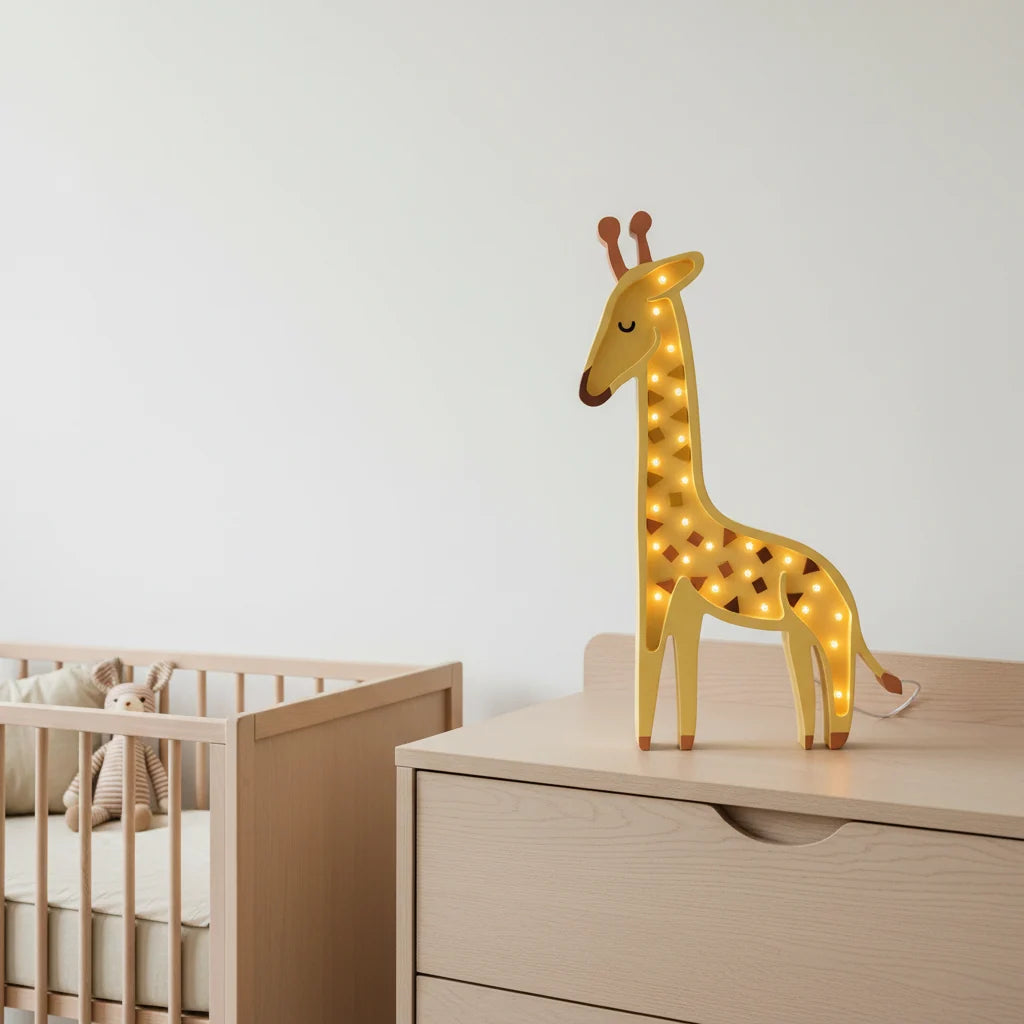 Girafe lumière douce