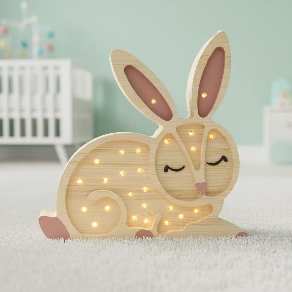 🧸 Veilleuse Lapin “Choupinou” – Le compagnon lumineux BÉBÉ Familyfirstbaby