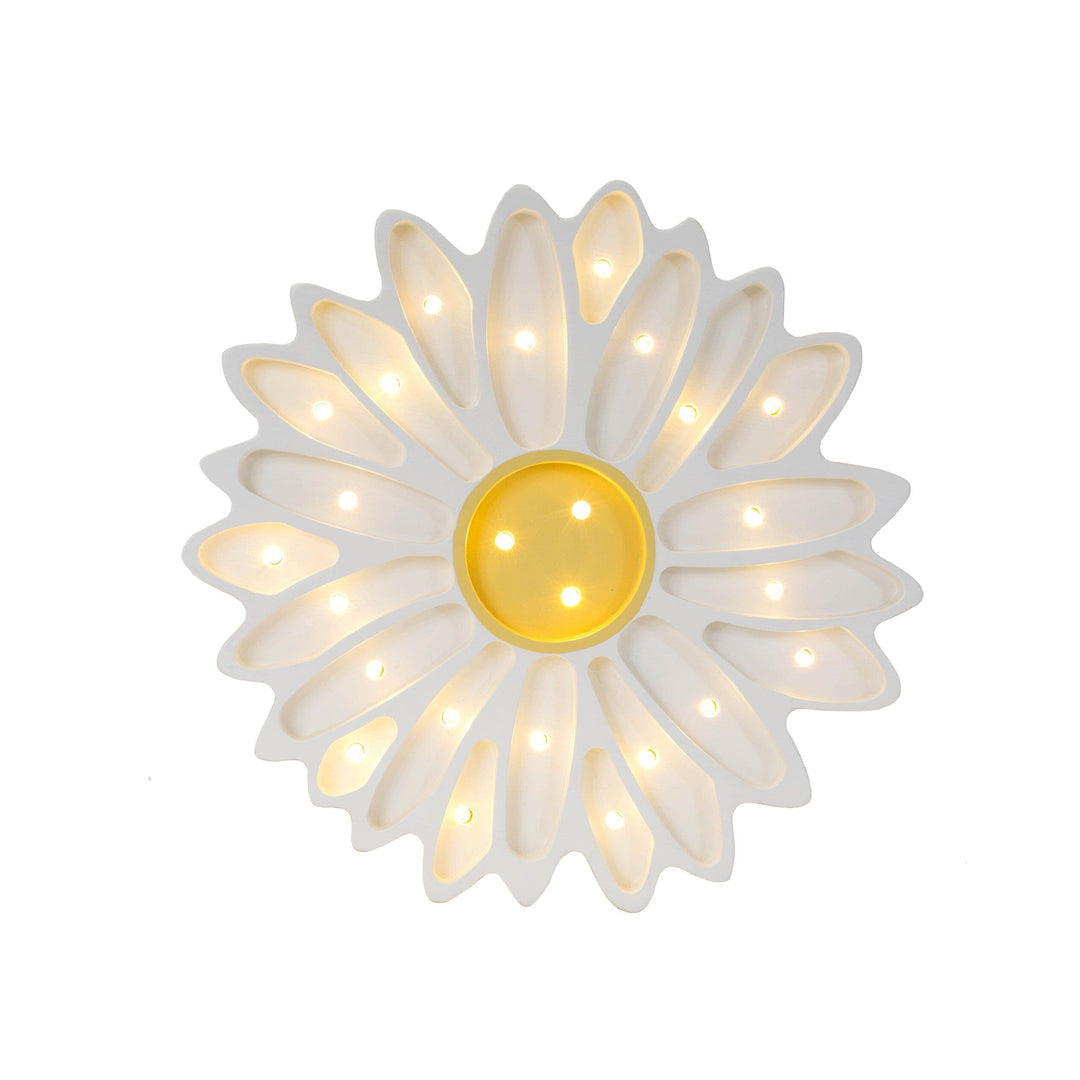 Veilleuse Marguerite artisanale pour chambre enfant, photo fournisseur