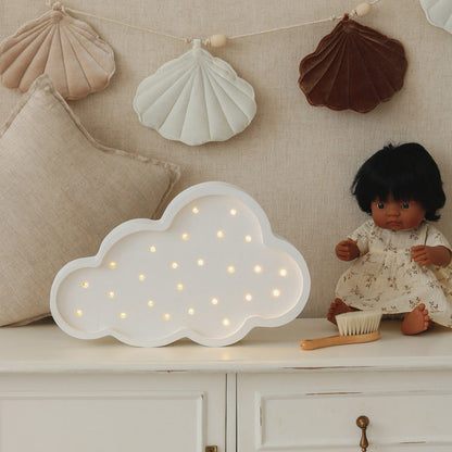 Veilleuse Nuage artisanale pour chambre enfant, photo fournisseur