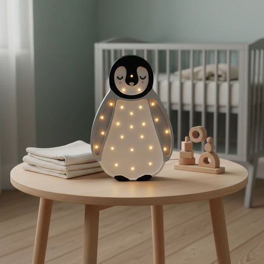 Veilleuse bébé Pingouin