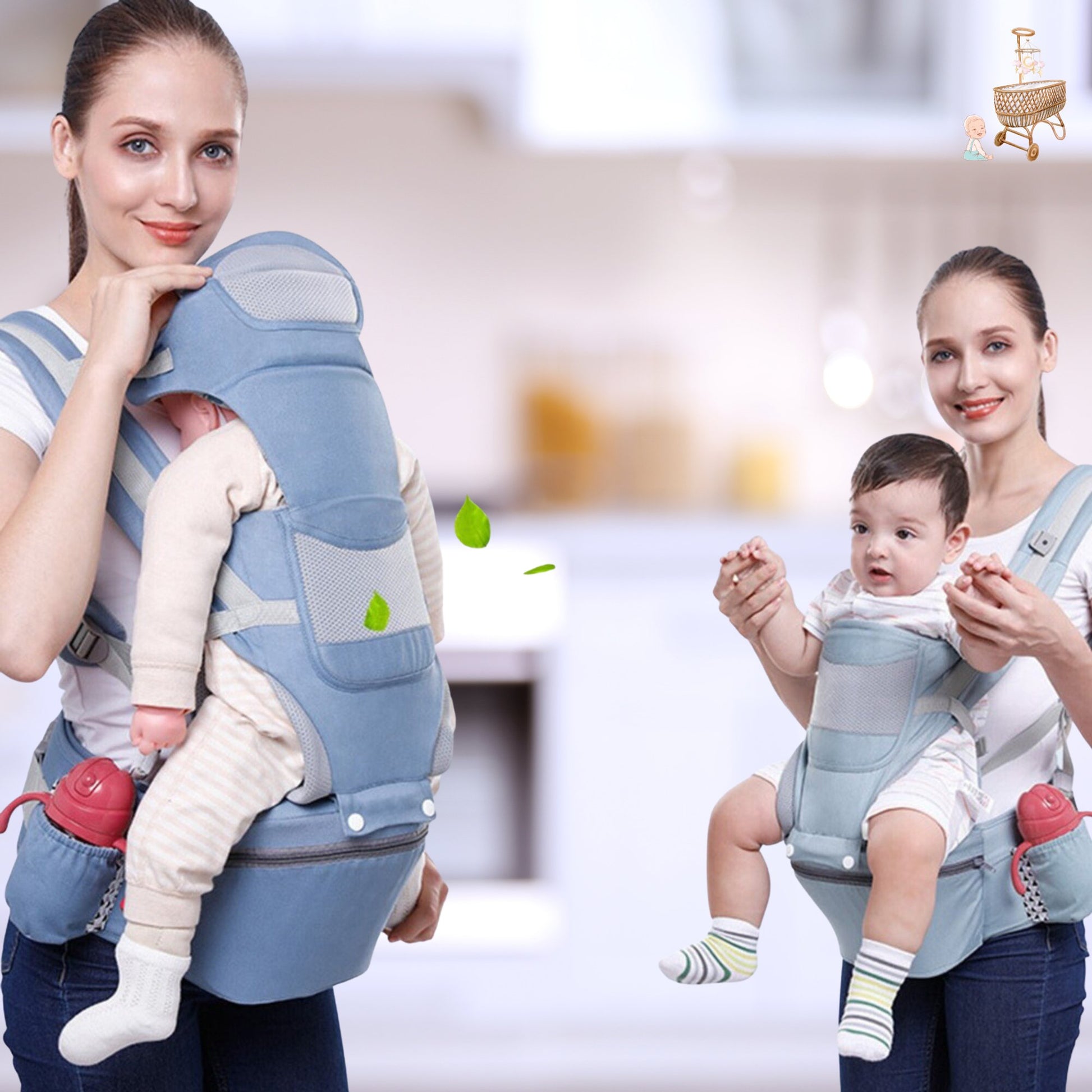 PORTE BEBE - Baby Carrier Kangaroo™ - Familyfirstbaby