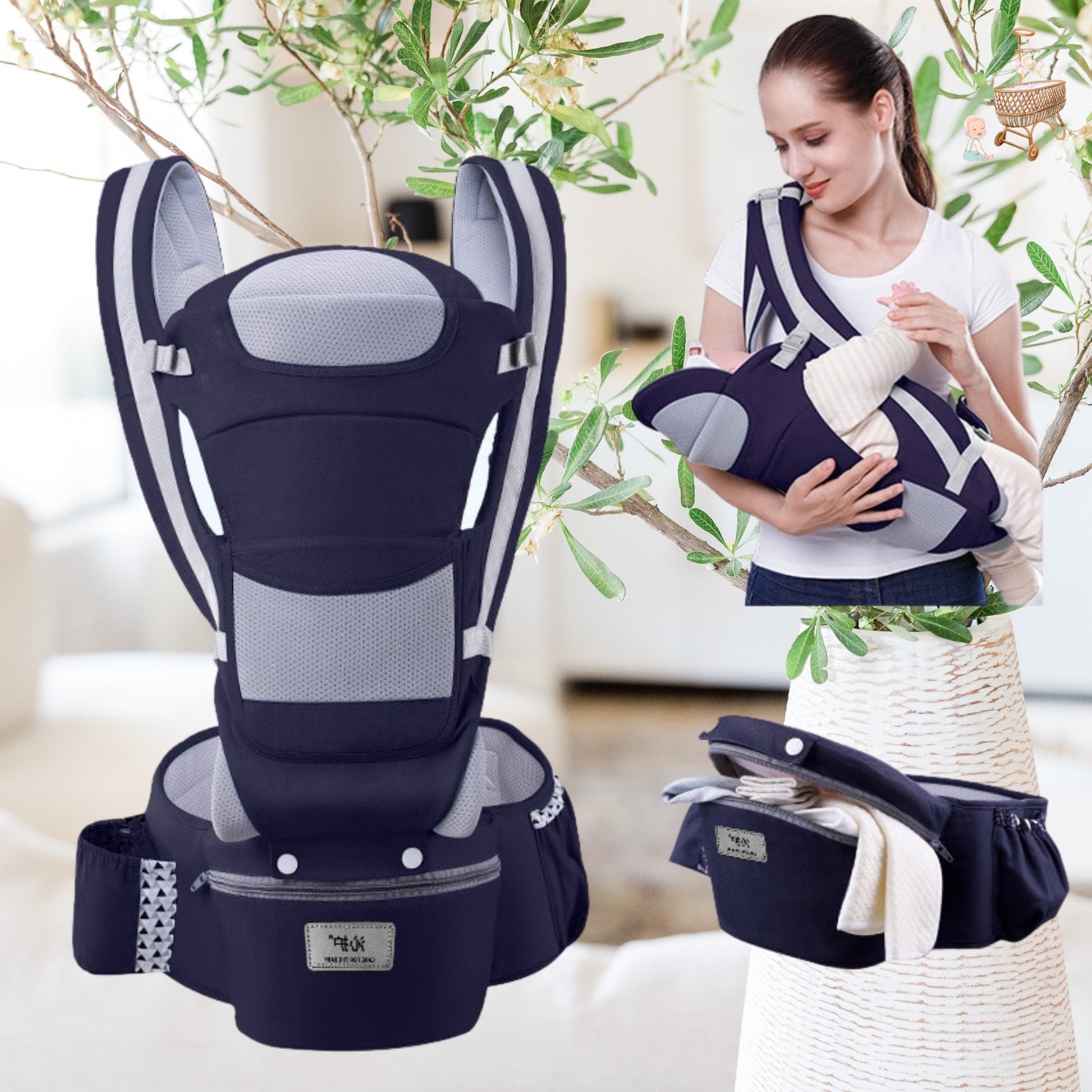 PORTE BEBE - Baby Carrier Kangaroo™ - Familyfirstbaby